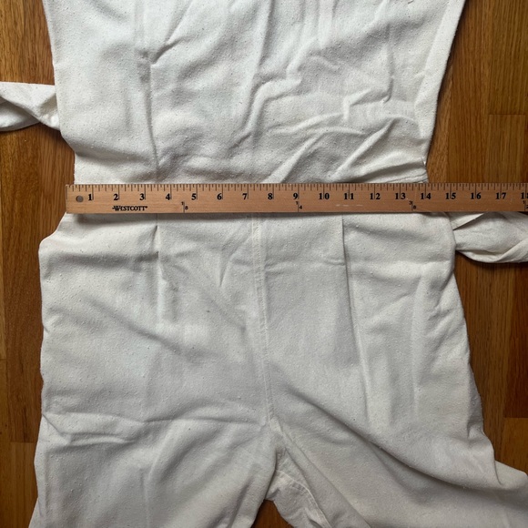 Ozma Raw Silk Jumpsuit - ivory - Picture 11 of 13